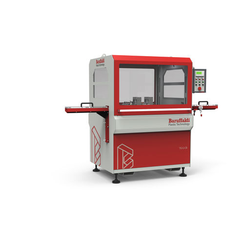 Cisaille pneumatique - TG.G-PD-HB - Baruffaldi Plastic Technology - de profilés / pour profilés en matières plastiques / guillotine