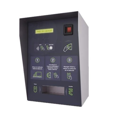 Terminal de pesage numérique - SCAMON - SENSOCAR - encastrable / RS-232 / en acier inoxydable