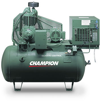 Compresseur alternatif - Climate Control - Champion Pneumatic - d'air / électrique / stationnaire