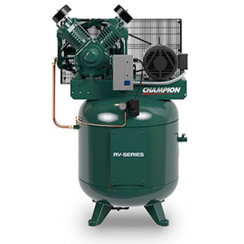 Compresseur alternatif - RV series - Champion Pneumatic - d'air / électrique / stationnaire
