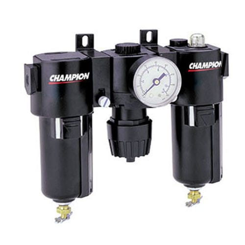 Filtre régulateur lubrificateur à air - FRL - Champion Pneumatic - à cartouche / modulaire / compact