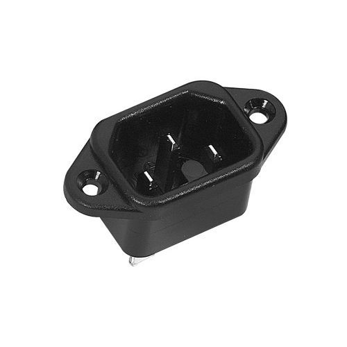 Connecteur d'alimentation électrique - 615 Series - MPE-GARRY - Socket / carré / à bride