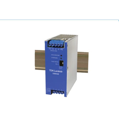 Module tampon pour alimentation électrique DC sur rail DIN - DBM series  - TDK-Lambda