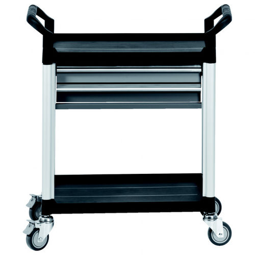 Chariot d'atelier - 800.0030 - Kstools  - en plastique / 2 niveaux / à tiroir