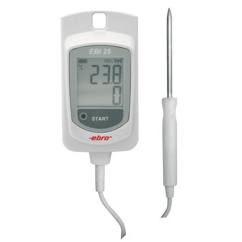 Enregistreur de données de température - EBI 25-TE - ebro - d'humidité / sans fil / avec écran