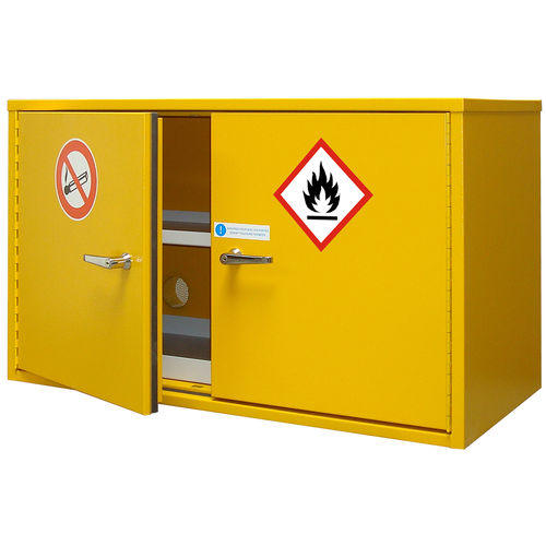 Armoire pour produits inflammables - T10 IBL/3 - CYLTEC - de sécurité / au sol / à étagères