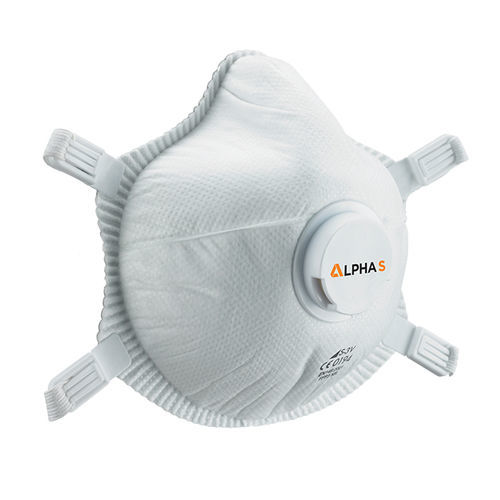 Masque de protection jetable - S-3V - Globus Group - FFP3 / en forme de coque / industriel