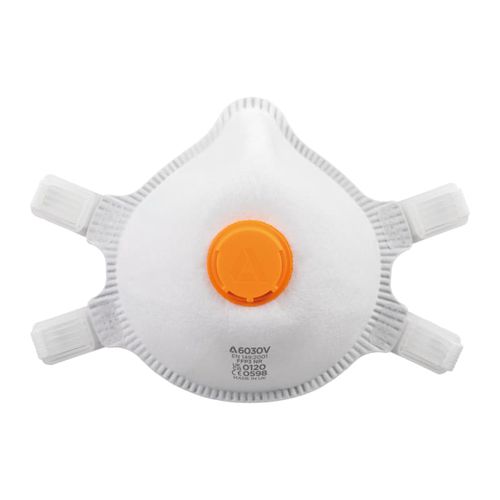 Masque de protection jetable - 6030V - Globus Group - FFP3 / en forme de coque / industriel