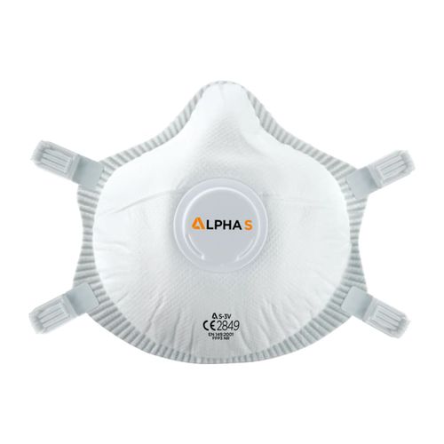 Masque de protection jetable - Alpha S  - Globus Group - FFP3 / en forme de coque / médical