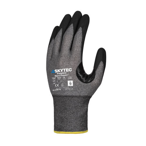 Gants de travail - Sapphire Nano Foam + - Globus Group - industriel / anticoupure / en nitrile