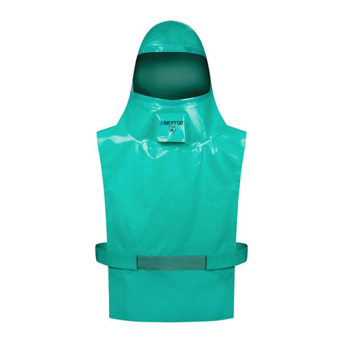 Cagoule de travail - CMH 10 'Apollo' - Globus Group - à protection UV / pour l'industrie chimique / verte