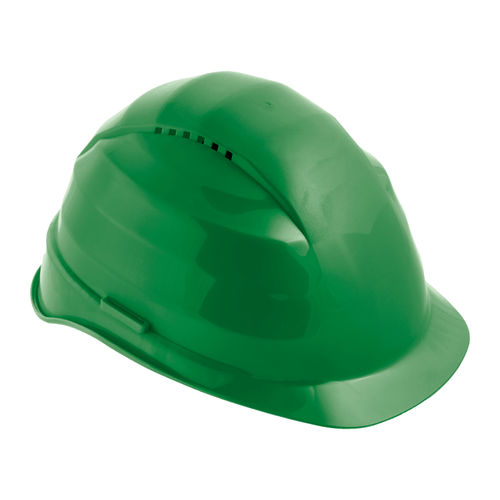 Casque de chantier - Rockman Vented - Globus Group - EN 397 / résistant aux chocs / blanc