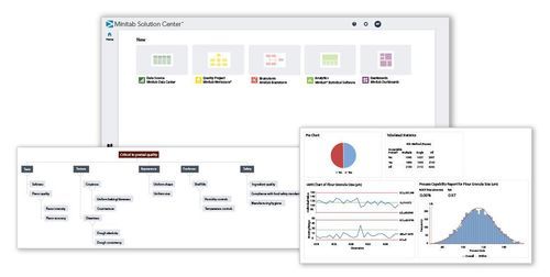 Plateforme Cloud de gestion de données - Minitab Solution Center - MINITAB Ltd - temps réel