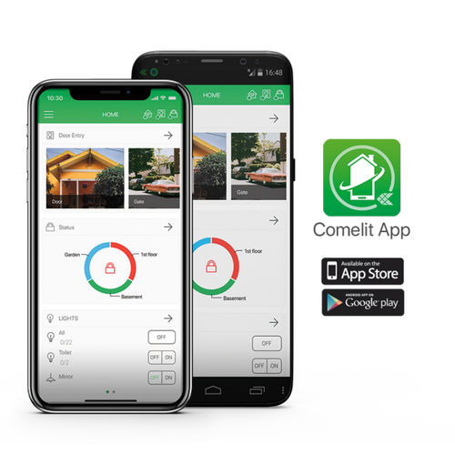 Logiciel de gestion de contrôle d'accès et de sécurité - APP_COMELIT - Comelit - Androïd