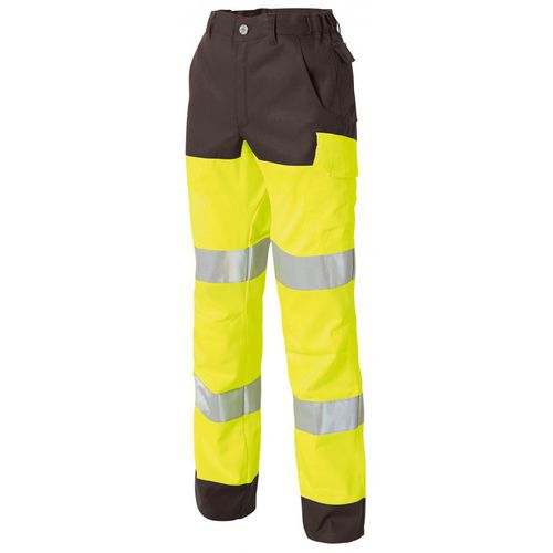 Pantalon haute visibilité - LUKLIGHT - Molinel - de travail / en coton / en satin