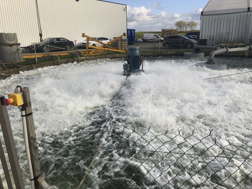 Aérateur flottant - AQUAFEN® - EUROPELEC - de surface / pour traitement des eaux usées / pour station d'épuration