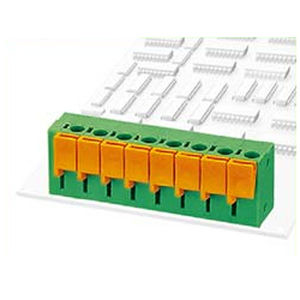 Bloc de jonction pour circuit imprimé - DG142V-5.08 - DEGSON Electronics CO.,LTD. - à ressort / unipolaire