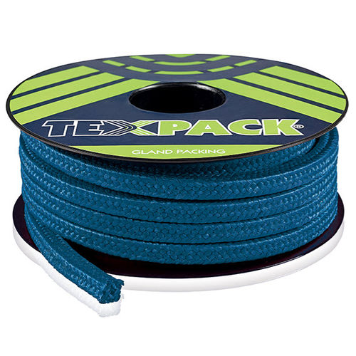 Garniture tressée en PTFE - BLUE PACK 4107 - TEXPACK - en fil synthétique / à résistance élevée / pour pompe centrifuge