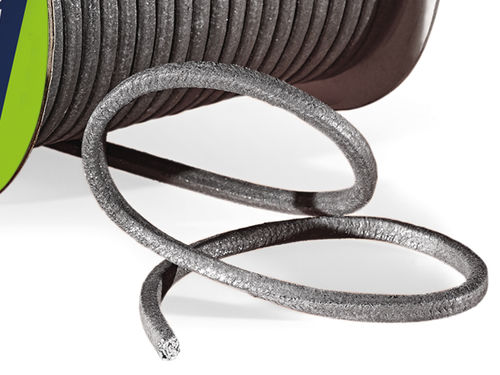 Garniture tressée en graphite - 1291 - TEXPACK - en textile / résistante aux produits chimiques / à résistance élevée
