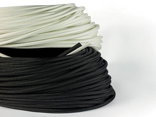 Gaine de protection - 3263W-3263B - TEXPACK - tressée / pour câbles / en verre