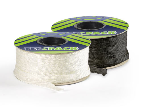 Ruban adhésif isolant - 3250XW-3250XWA-3250XB-3250XBA - TEXPACK - en tissu de verre / blanc / noir