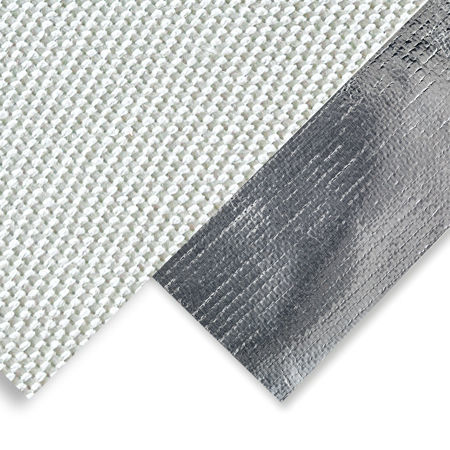 Tissu technique antichaleur - 3240VT150AL - TEXPACK - en verre / en acier / pour isolation thermique