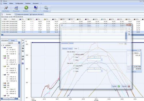 Logiciel d'analyse de données - Qlever  - TMI-ORION - de visualisation / d'acquisition de données / de calibration