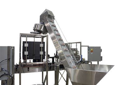 Alimentateur vibrant - APACKS - de bouchons / automatique