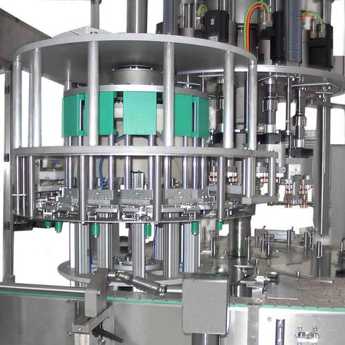 Capsuleuse visseuse rotative - APACKS - automatique / pour bouteilles en verre