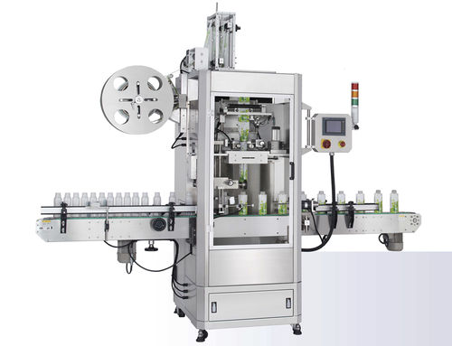Machine d'étiquetage automatique - max. 300 p/min - APACKS - pour applications sur le côté / pour applications cosmétiques / pour l'industrie de la boisson