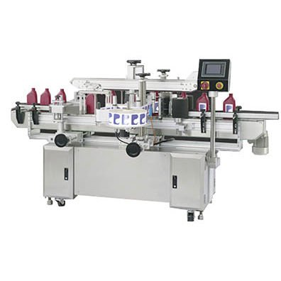 Machine d'étiquetage automatique - LAD-6250-PL - APACKS - pour bouteilles / pour étiquettes auto-adhésives / linéaire