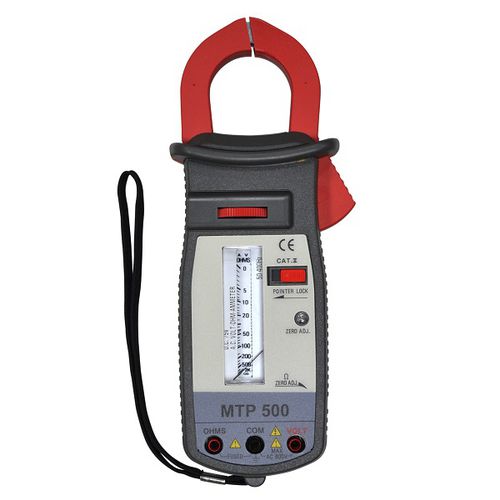 Pince multimètre analogique - MTP 500 - MTP Instruments Inc - portable / 600 V / CAT II