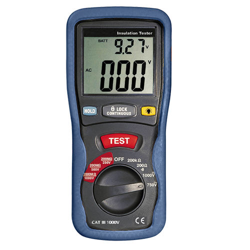 Testeur d'isolement -  MTP 4010 - MTP Instruments Inc - portable / numérique