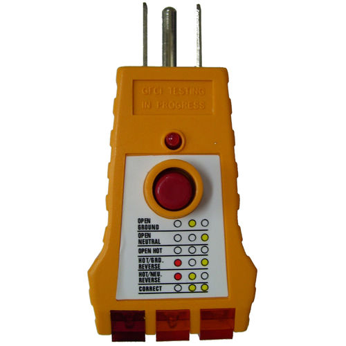 Testeur de tension - MTP 110 - MTP Instruments Inc - pour prise de courant / portable