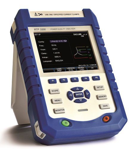 Analyseur de qualité d'énergie - MTP 3200 - MTP Instruments Inc - de réseau AC / portable