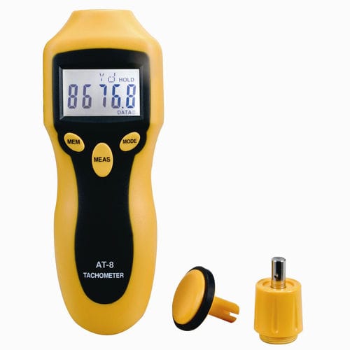 Tachymètre à contact - MTP AT-8 - MTP Instruments Inc - sans contact / portatif / numérique