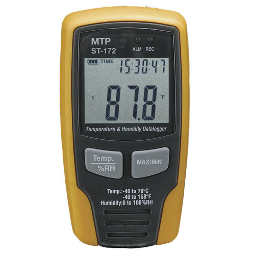 Datalogger de température et d'humidité - MTP ST-172 - MTP Instruments Inc - USB / avec afficheur LCD / portable
