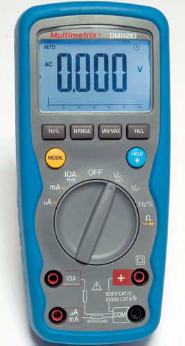Multimètre numérique - DMM 210 - MULTIMETRIX - portable / 1000 V / 10 A
