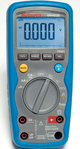 Multimètre numérique - DMM 230 - MULTIMETRIX - portable / 1000 V / 10 A