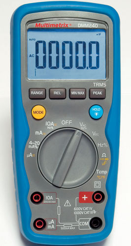 Multimètre numérique - DMM 240 - MULTIMETRIX - portable / 1000 V / CAT III