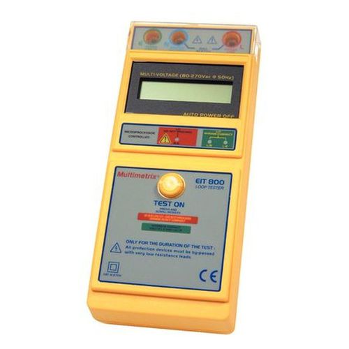 Testeur d'impédance de boucle - EIT 800 - MULTIMETRIX - automatique