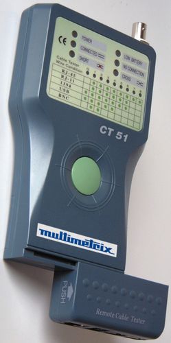 Testeur de continuité - CT 51 - MULTIMETRIX - pour câble