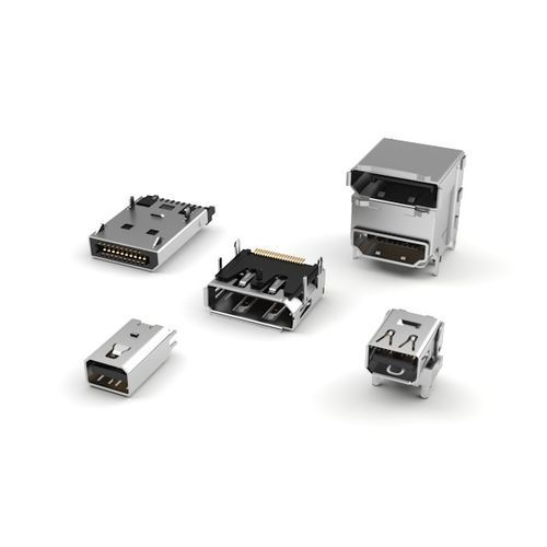 Connecteur DisplayPort - DPC-F-S series - ADAM tech - de données / à angle droit / à insérer