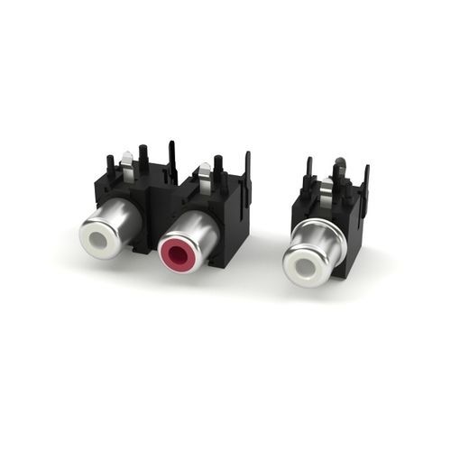 Connecteur RCA - RCA series - ADAM tech - de données / PCB / à angle droit