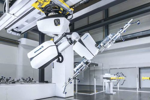 Robot articulé - SCHULER - MÜLLER WEINGARTEN - 6 axes / d'automatisation de presse / pour l'industrie automobile
