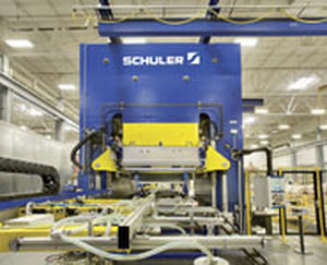 Presse hydraulique - SH series - SCHULER - MÜLLER WEINGARTEN - à redresser / pour la frappe de pièces de monnaie / pour fabrication de plaques d'échangeurs de chaleur