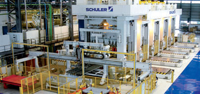 Ligne de presses mécanique - SCHULER - MÜLLER WEINGARTEN - d'emboutissage / de production / à transfert