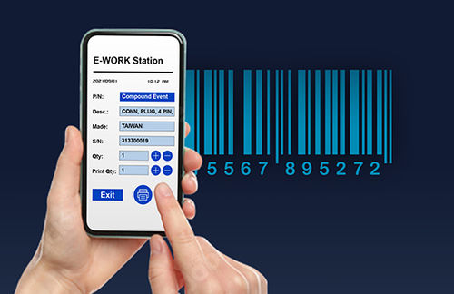 Application mobile d'impression d'étiquettes - TSCPRTGo - TSC - d'impression d'étiquettes à codes-barres / industrielle / pour scanner
