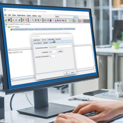 Logiciel de commande - PrintNet Enterprise (PNE) - TSC - de gestion / de télégestion / d'impression