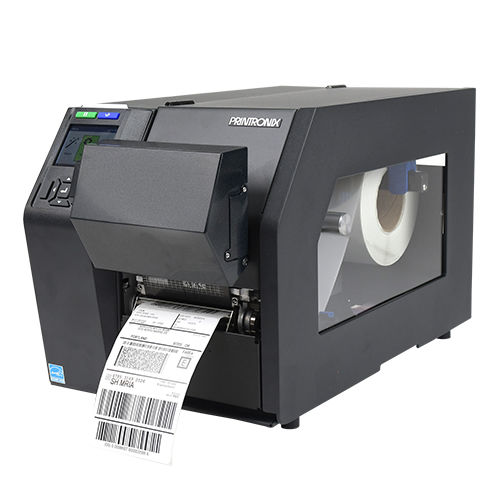 Imprimante d'étiquette avec scanner codes-barres - T8000  Series - TSC - thermique directe / de bureau